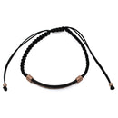 Pulsera Tejida con Barrita de Cobre