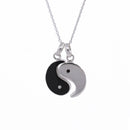 Dije Yin y Yang Cartoneado de Plata .925