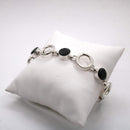 Pulsera con Dona y Circonia 3 de Plata .925