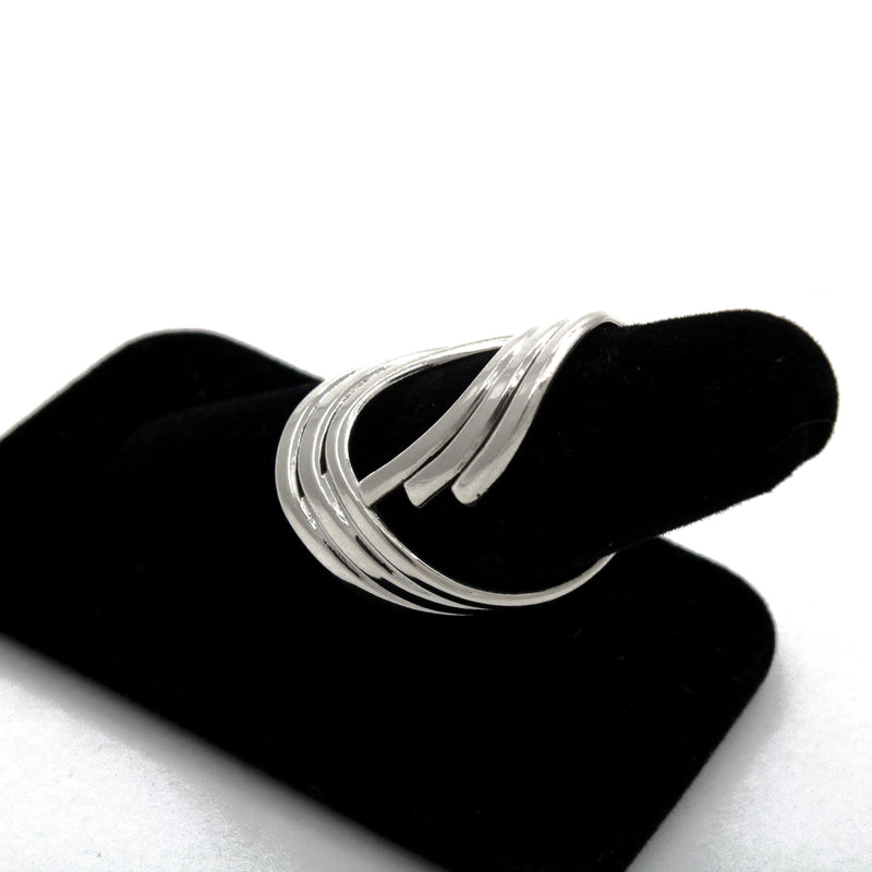 Anillo Triple Alambres de Plata .925 - 2
