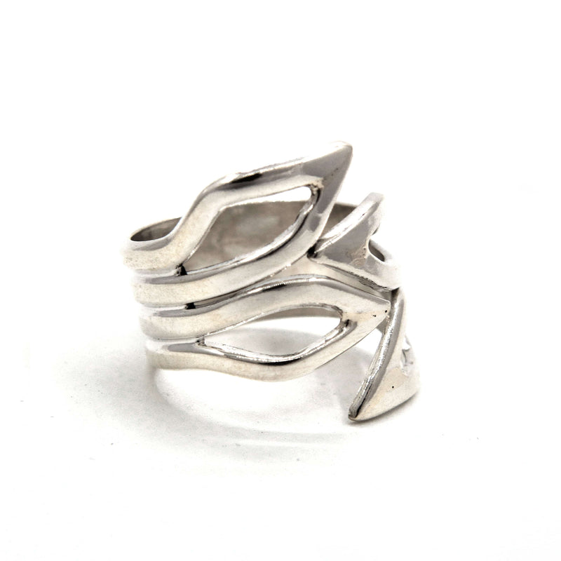 Anillo Hojas de Plata .925 - 2