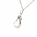 Dije Corazón Enfermera 2 de Plata .925