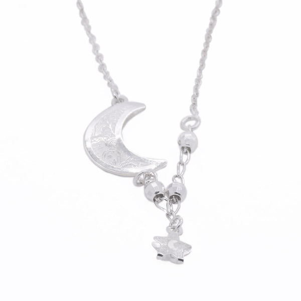 Collar Luna y Estrella de Plata .925