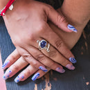 Anillo Amatista de Plata .925 - 3