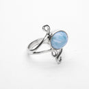 Anillo Piedra LarimarLuna de Plata .925 - 1