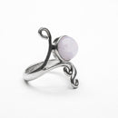 Anillo Piedra LarimarLuna de Plata .925 - 4