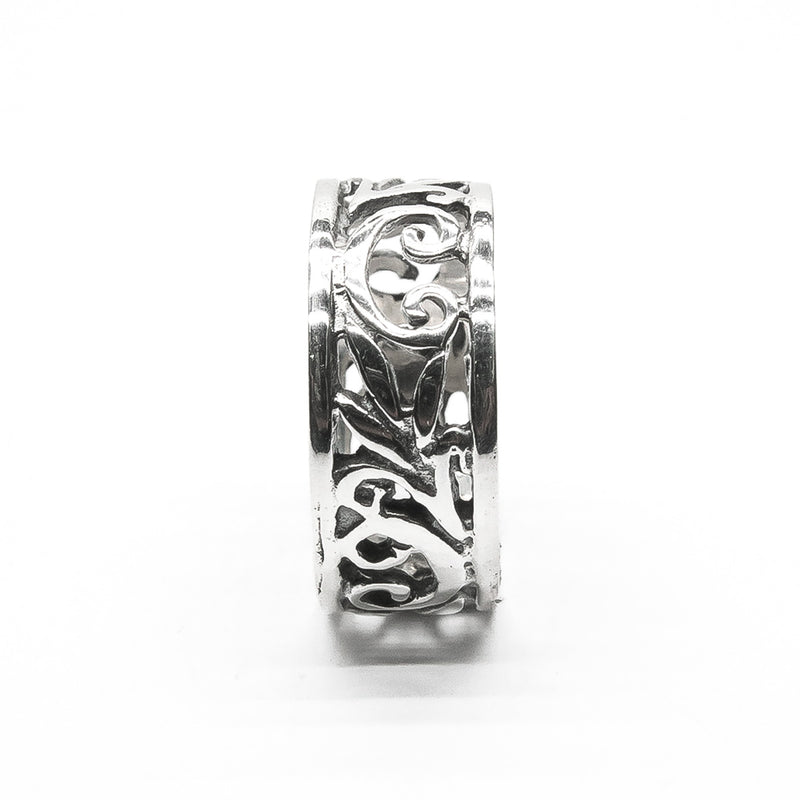 Anillo Ramas de Plata .925 - 3