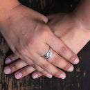 Anillo Tejido Trenzado de Plata .925 - 1