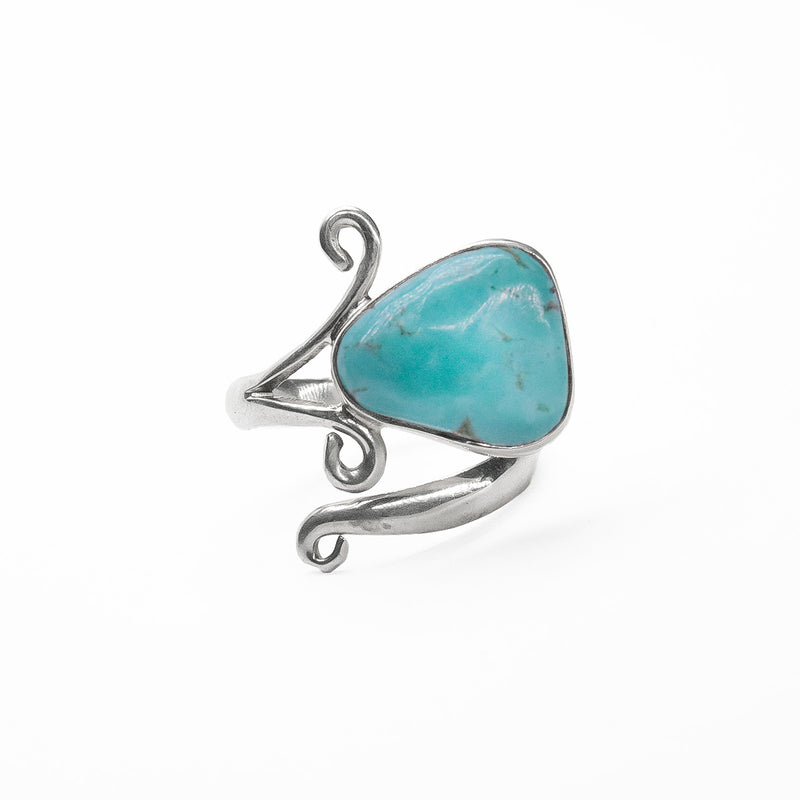 Anillo Turquesa de Plata .925 - 2