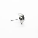 Aretes Broquel 12 Bola de Plata .925 - 2
