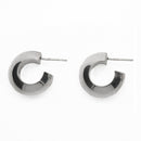 Aretes Dona Liso de Plata .925