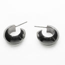 Aretes Dona Liso de Plata .925 - 1