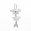 Aretes Filigrana Triple Flor de Plata .925 - 2