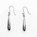 Aretes Lisos de Plata .925 - 1