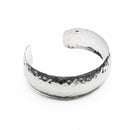 Brazalete Martillado Bombeado de Plata .925 - 1