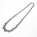 Collar Bola en Disminución de Plata .925 - 1