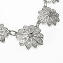 Collar Flor de Filigrana de Plata .925 - 2