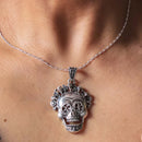 Dije Calavera Catrina de Plata .925 - 2