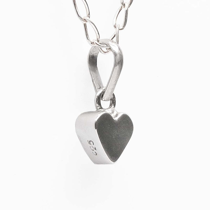 Dije Corazón de Plata .925 - 1