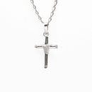 Dije Cruz Amarre Varios de Plata .925