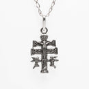 Dije Cruz Caravaca de Plata .925