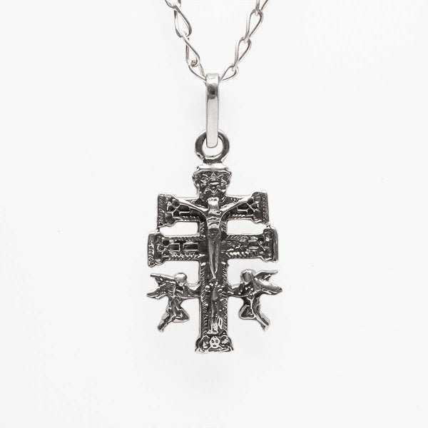 Dije Cruz Caravaca de Plata .925