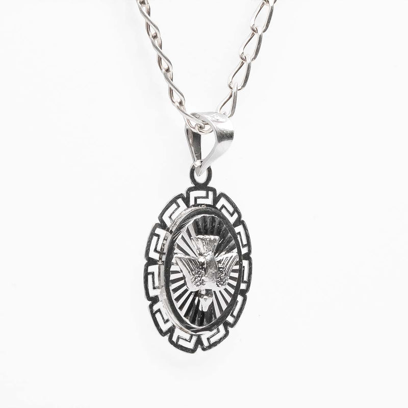 Dije Medalla Espíritu Santo de Plata .925 - 1