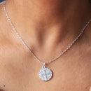 Dije Medalla San Benito de Plata .925 - 1