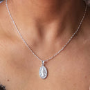 Dije Medalla Virgen Milagrosa de Plata .925 - 1
