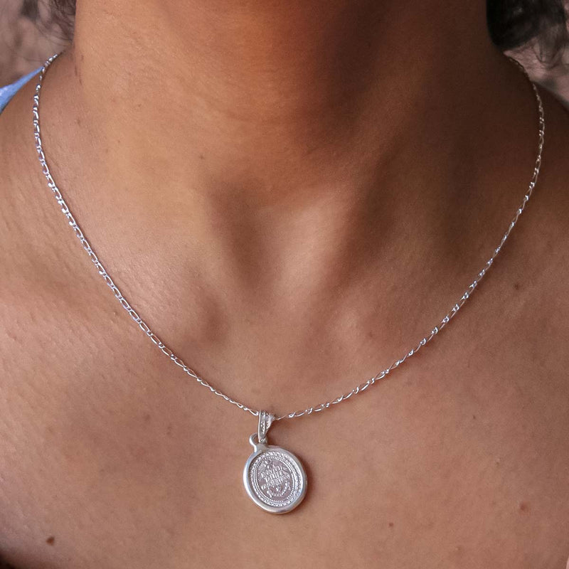 Dije Medalla Virgen de Guadalupe de Plata .925 - 3