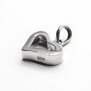 Dije de Corazón Chico de Plata .925 - 2