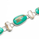 Pulsera Turquesa con Perla de Plata .925 - 4
