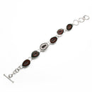 Pulsera con Piedra Geodita de Plata .925 - 2